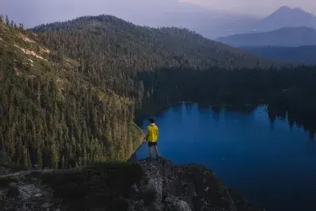 登山客. 沙士达山区域