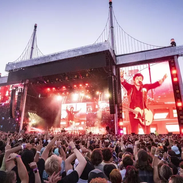 Green Day bei Outside Lands